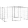 Outdoor Dog Kennel Galvanized Steel 78.1 ftÂ¬â‰¤