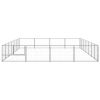 Dog Kennel Silver 301.4 ftÂ¬â‰¤ Steel