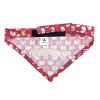 Touchdog 'Bad-to-the-Bone' Elephant Patterned Fashionable Velcro Bandana